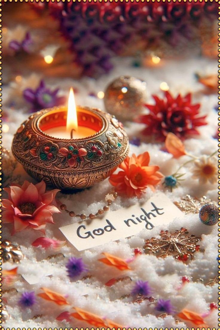 a beautiful good night photo