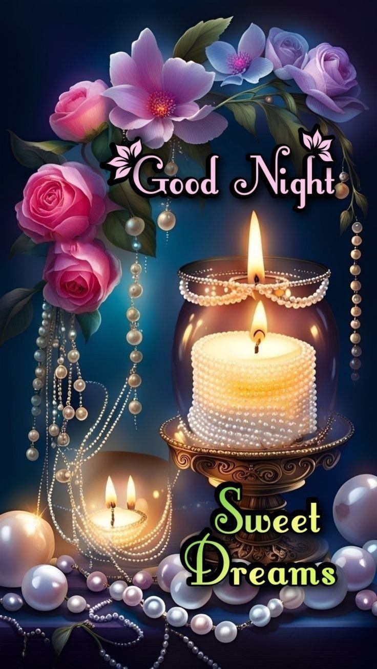 a beautiful good night photo