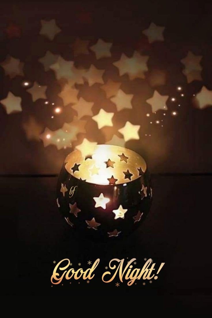 beautiful good night photo love