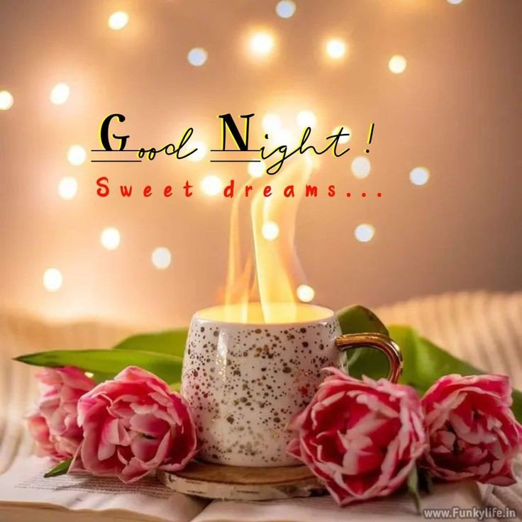 good night with name and photo edit