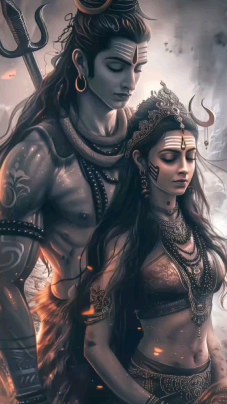 shiv parvati images hd