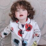 baby dp black and white