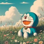 cute cartoon dp doraemon