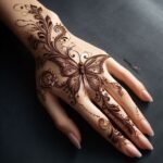 stylish back hand mehndi designs bridal simple and beautiful